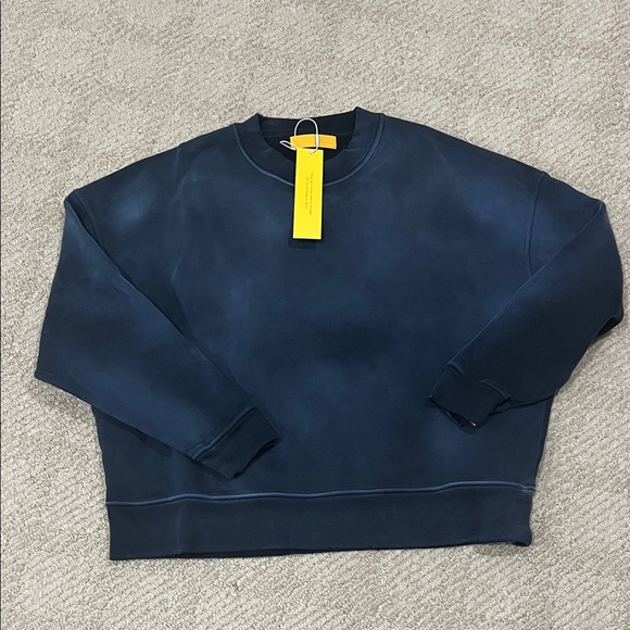Yellow The Label Sweaters - Unisex Navy Blue Sweater